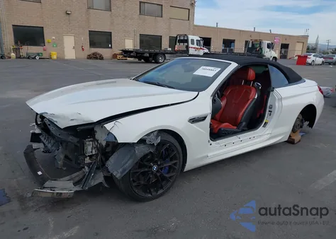 2013 BMW M6 z USA, uszkodzony, nr VIN WBSLZ9C58DDZ78025